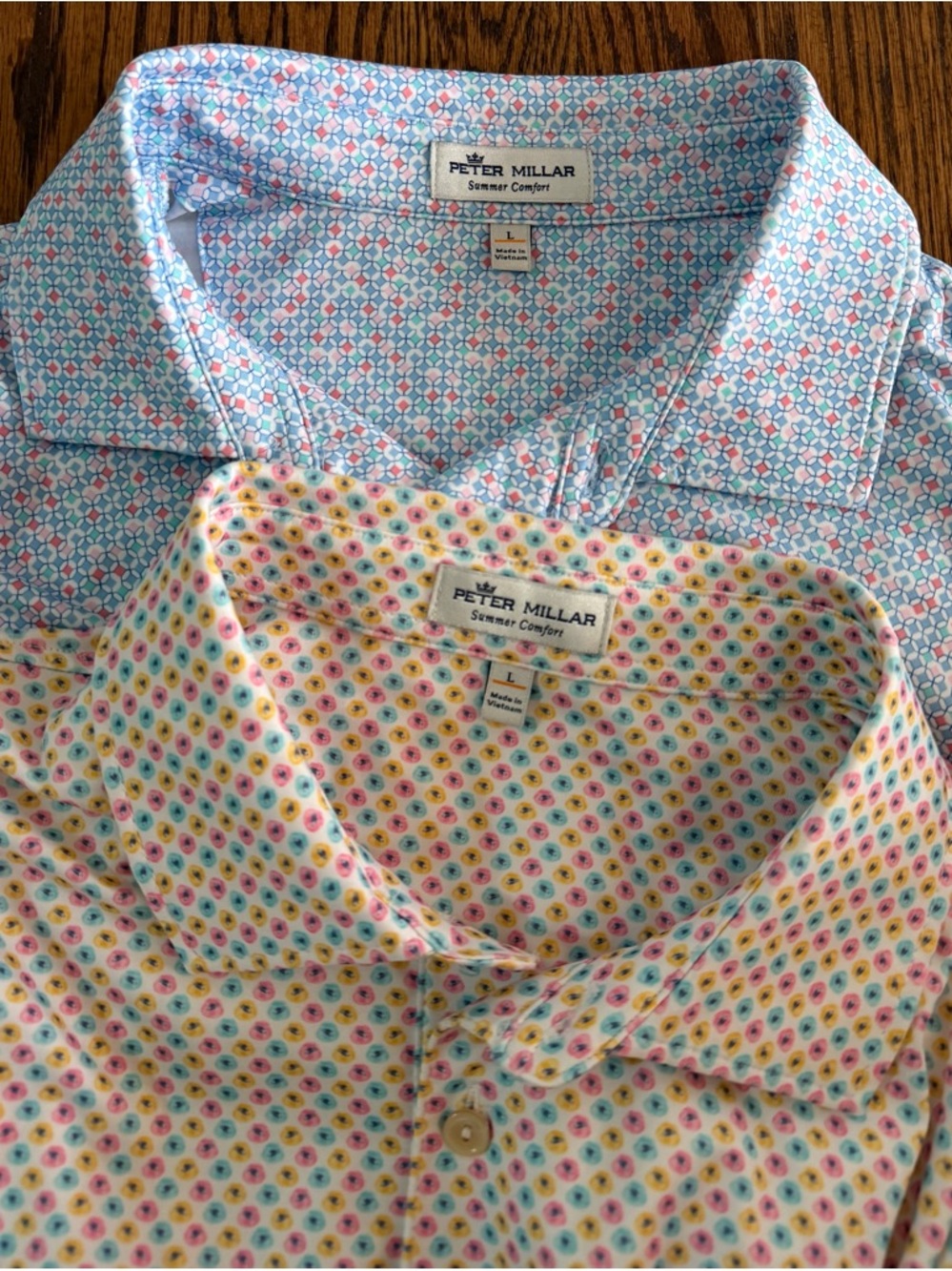 Peter Millar Summer Confort Performance Polo Shirt Bundle - Large